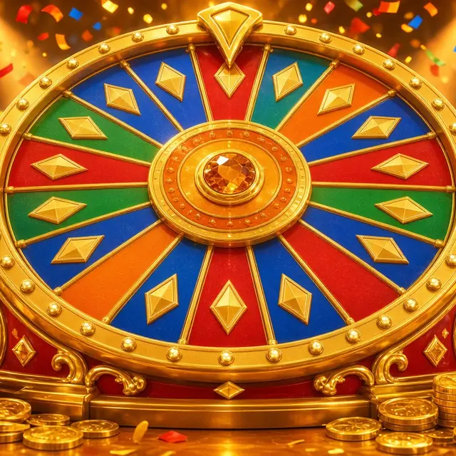 Crazy Time, a bright prize wheel under warm casino lamps