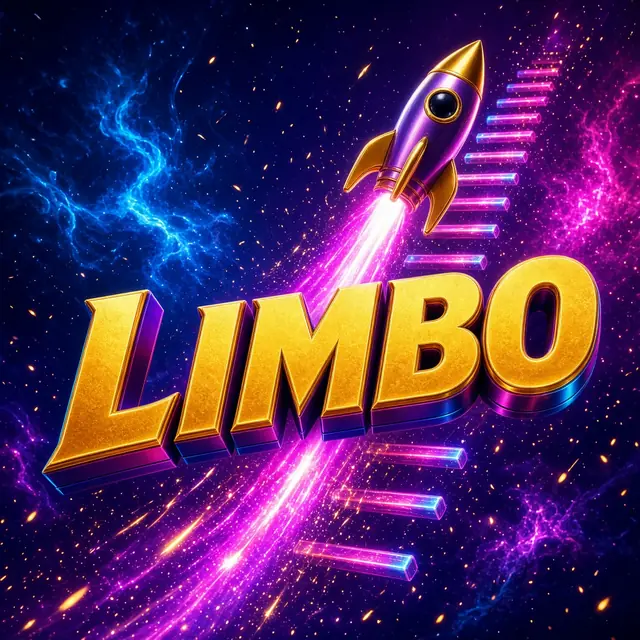 Limbo, a thin bar and a rising line of lights